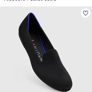Solid black Roth’s loafers fits like an 8.5